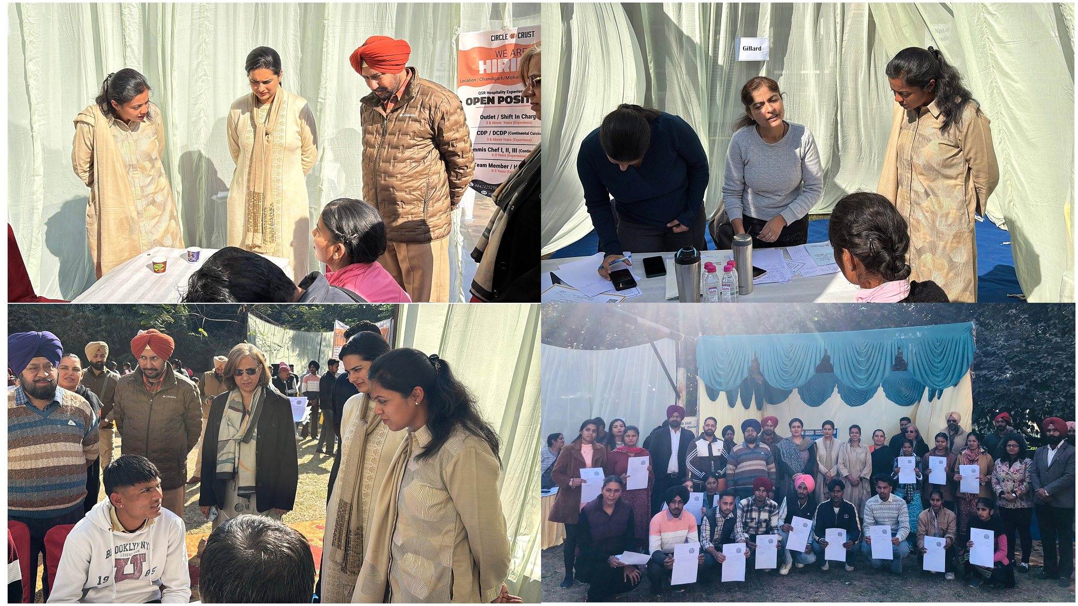 Mohali administration helps 80 candidates get jobs during job fair